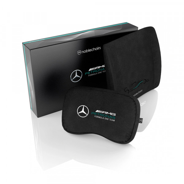 noblechairs Mercedes-AMG Petronas F1 Team Memory Foam Pillow Set